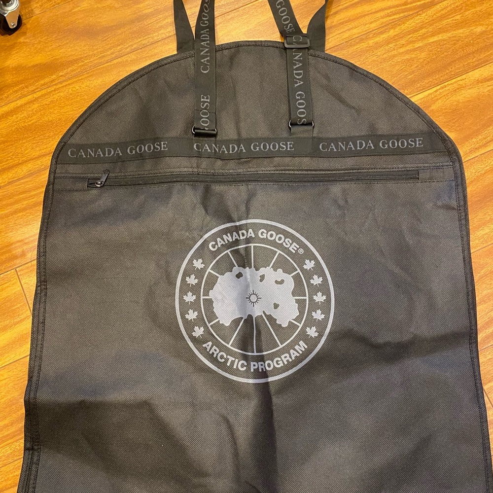 Canada Goose Black Garment Bag with Logo